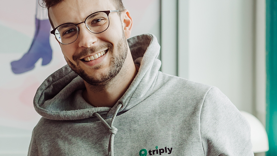 Sebastian Tanzer (Founder und CEO des Startup Triply)