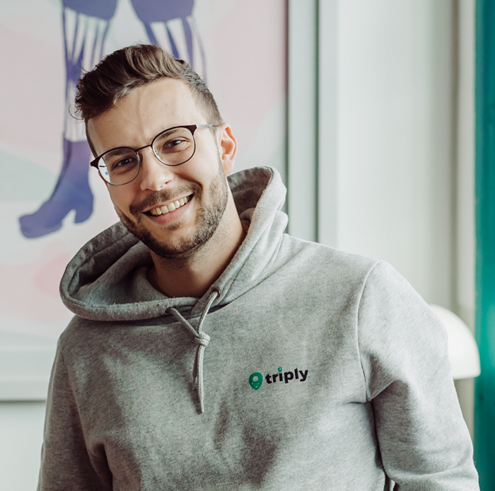 Sebastian Tanzer (Founder und CEO des Startup Triply)