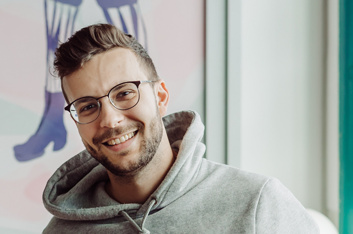 Sebastian Tanzer (Founder und CEO des Startup Triply) 